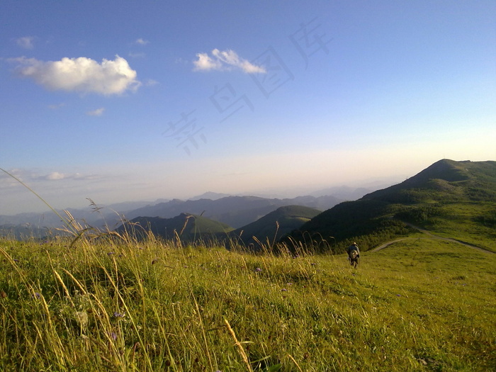 山顶风光图片