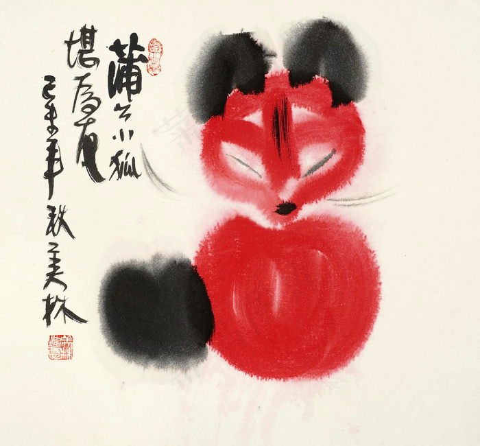 蒲公小狐图片
