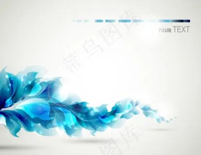 淡雅花纹背景01-矢量素材 淡雅花纹背景01-矢量素材