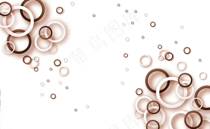 高清3D圆圈背景墙模板图片(9071X5669(DPI:72))psd模版下载