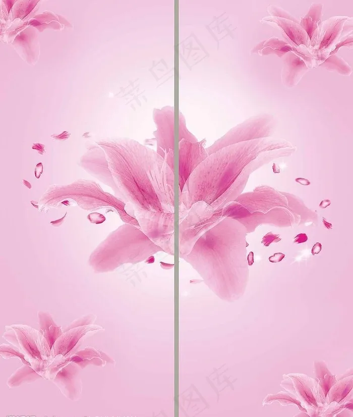 漂亮的移门图案(3150X3937(DPI:500))psd模版下载