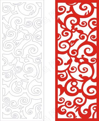 矢量镂空花纹边框底纹欧式