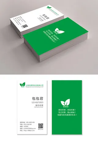 高端简约企业公司个人名片设计模板名片