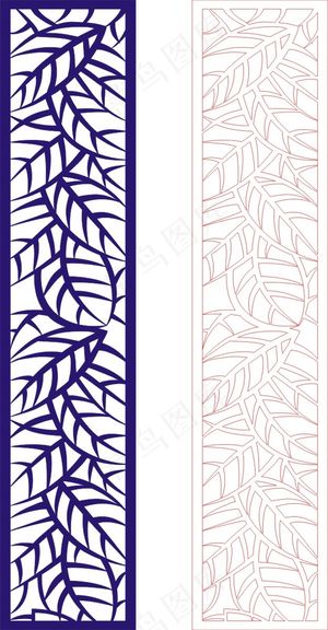 矢量镂空花纹边框底纹欧式