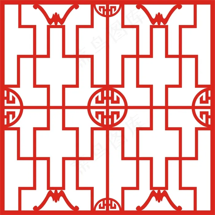 矢量镂空花纹边框底纹cdr矢量模版下载