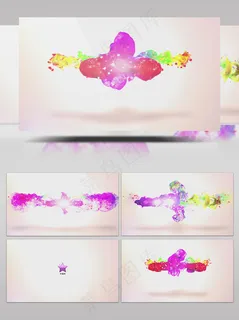 烟雾logo展示片头片尾粒子光效 烟雾logo展示片头片尾粒子光效