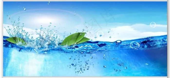 桶装水海报素材