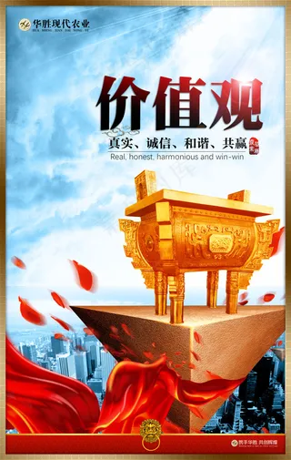 企业文化墙价值观