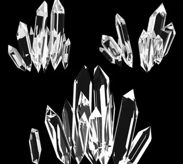 水晶冰块ps笔刷样式图片