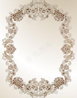 古典花纹边框图片
