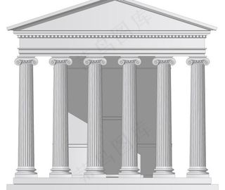 欧式建筑矢量图片