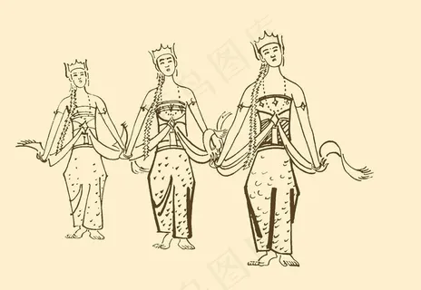 印度尼西亚舞蹈图片