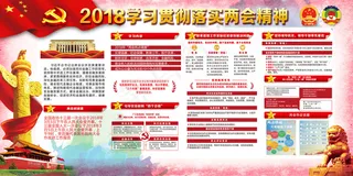 中国风聚焦两会关注民生免费模板