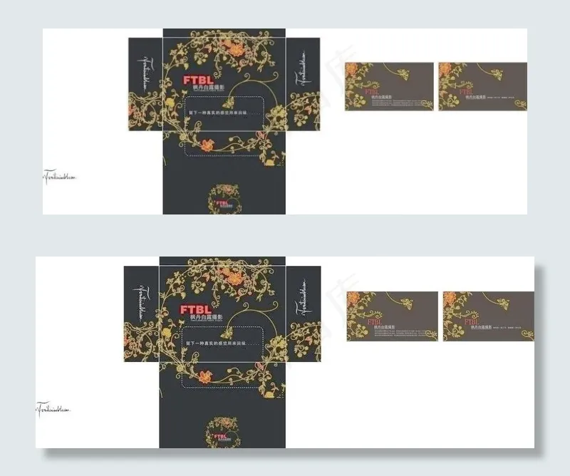纸巾包装设计图片cdr矢量模版下载