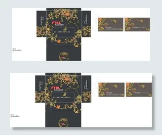 纸巾包装设计图片