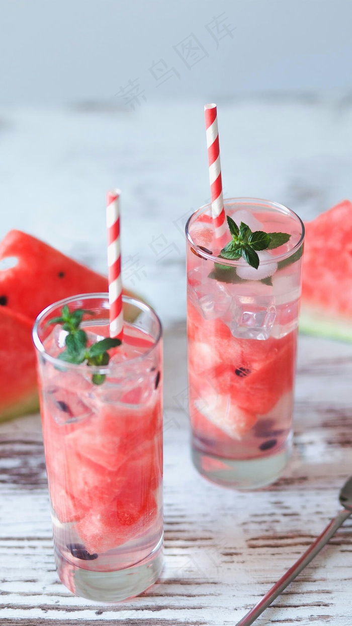 冰镇饮料高清摄影图片