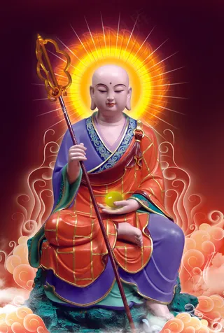 地藏王菩萨图片