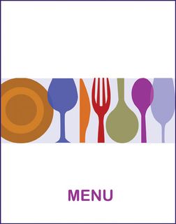 餐厅菜单模板矢量素材