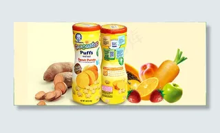 嘉宝番薯口味星星泡芙