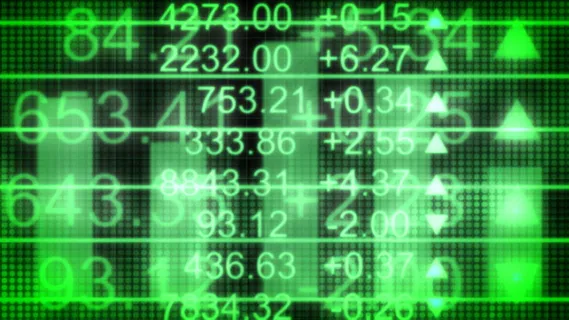 绿色股票市场运动的背景 视频免费下... 绿色股票市场运动的背景 视频免费下...