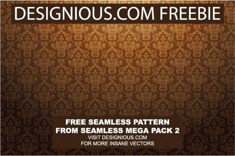 连续的装饰图案的图像设置