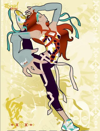 服装数码印花素材