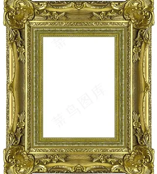 华丽欧式花纹相框图片