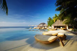 摄影唯美海景享受图片