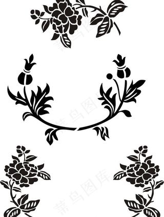 高档欧式花纹图片