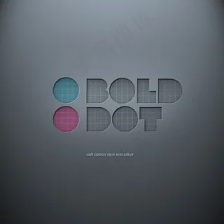 时尚质感LOGO贴图模版