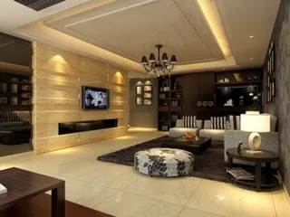 时尚客厅模型MAX模型