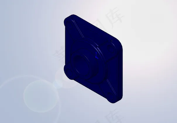 1 / 2”4螺栓孔的法兰轴承