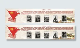 抗日战争胜利70周年展板