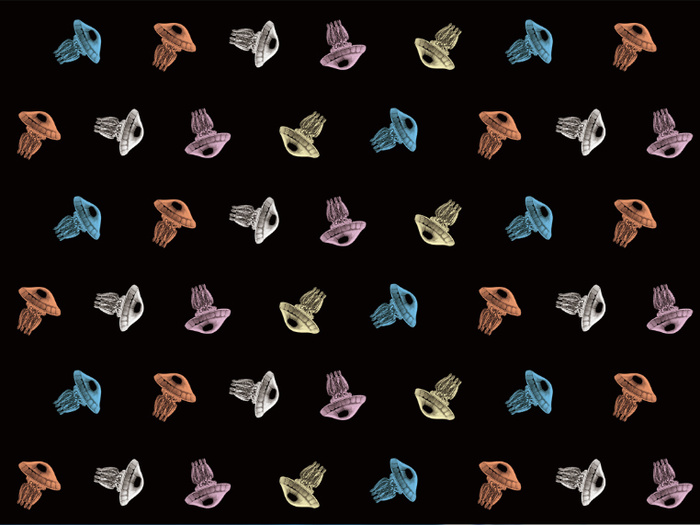 海洋水母PSD素材免费下载