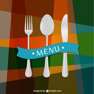 厨房用具的背景