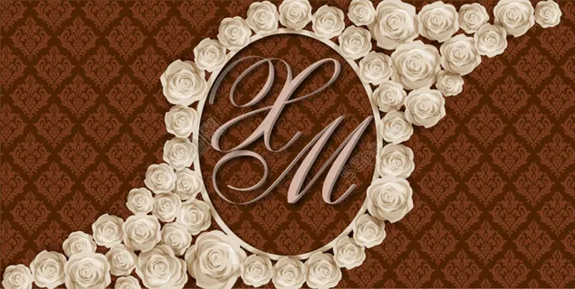 婚礼合影背景墙 婚礼合影背景墙