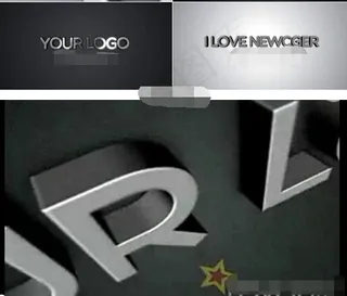 3d立体字幕AE模板