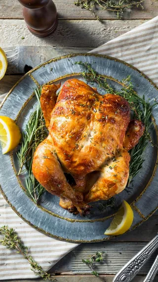 美味的炸鸡高清摄影图片