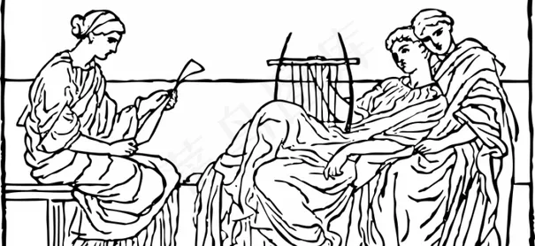 罗马矢量插画