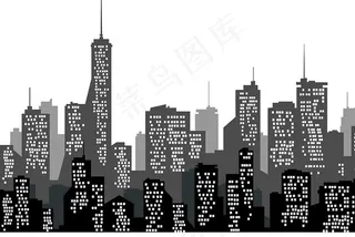 城市剪影图片
