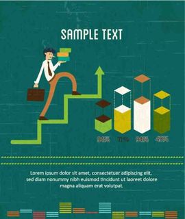 矢量经济广告设计