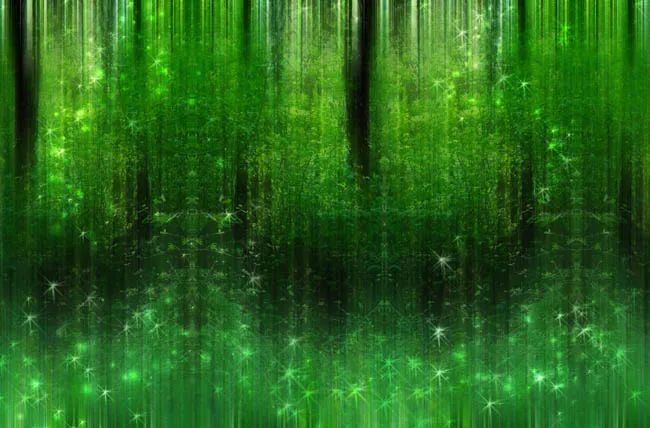 梦幻森林背景psd模版下载