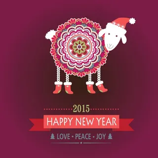 羊年广告图片