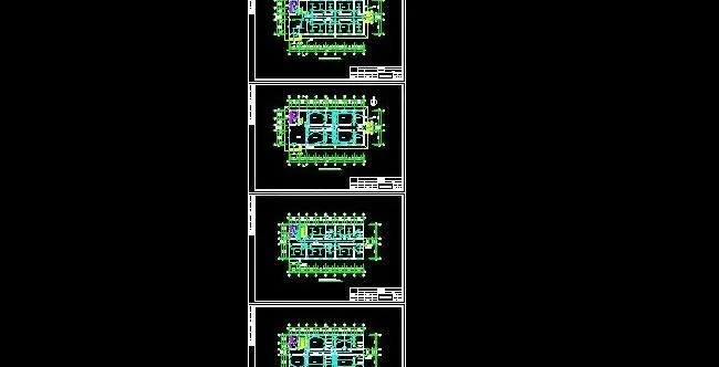 二层小办公楼电气设计图