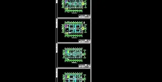 二层小办公楼电气设计图