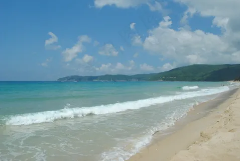 蓝色海滩图片 蓝色海滩图片