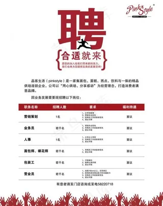 招聘海报图片