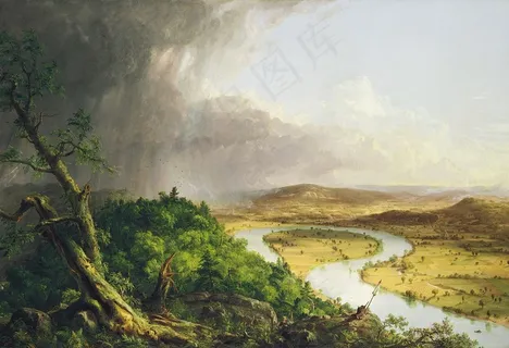 风景油画图片 风景油画图片