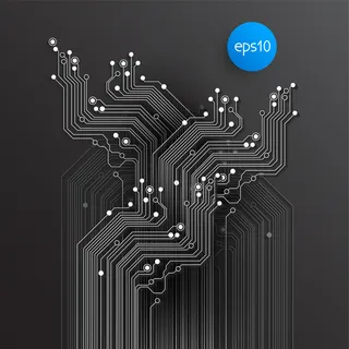 科技光效镜头光晕光线炫光背景素材