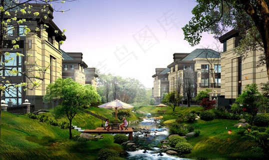 别墅公园图片 别墅公园图片